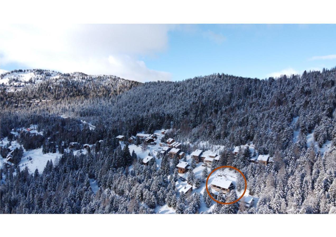 Auszeit Ferienhaus Fur 6 Personen ,Mit Grosser Terrasse Und Panoramablick, Turracher Hohe -A1 Haus 436 A Links- Eksteriør bilde